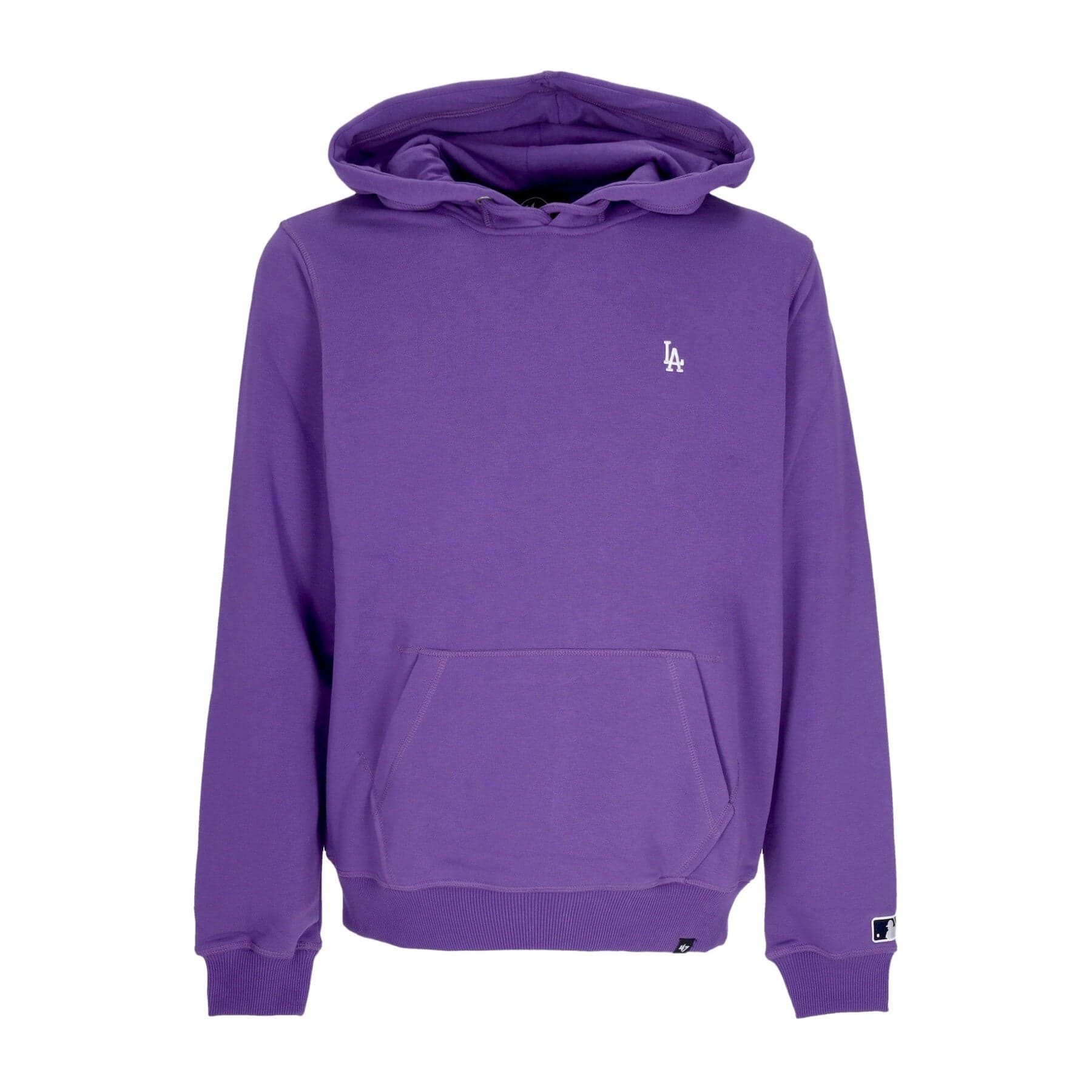 47 BRAND Felpa Leggera Cappuccio Uomo Mlb Emb Helix Base Runner Hoodie Losdod Bright Purple da uomo in Felpe con cappuccio Drestige - Casamassima, commercioVirtuoso.it