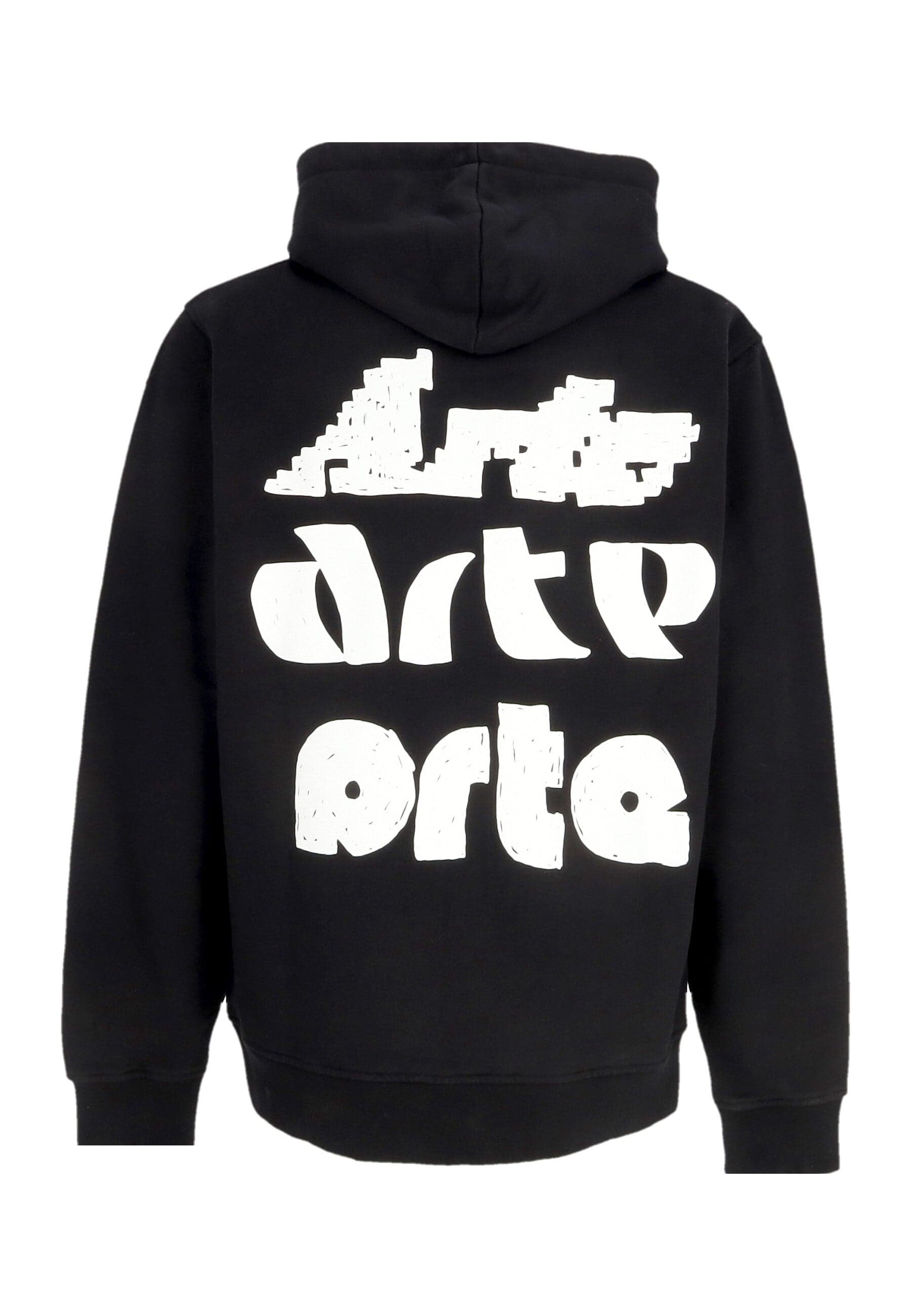 ARTE Felpa Leggera Cappuccio Uomo Multi Logo Print Hoodie Black da uomo in Felpe con cappuccio Drestige - Casamassima, commercioVirtuoso.it