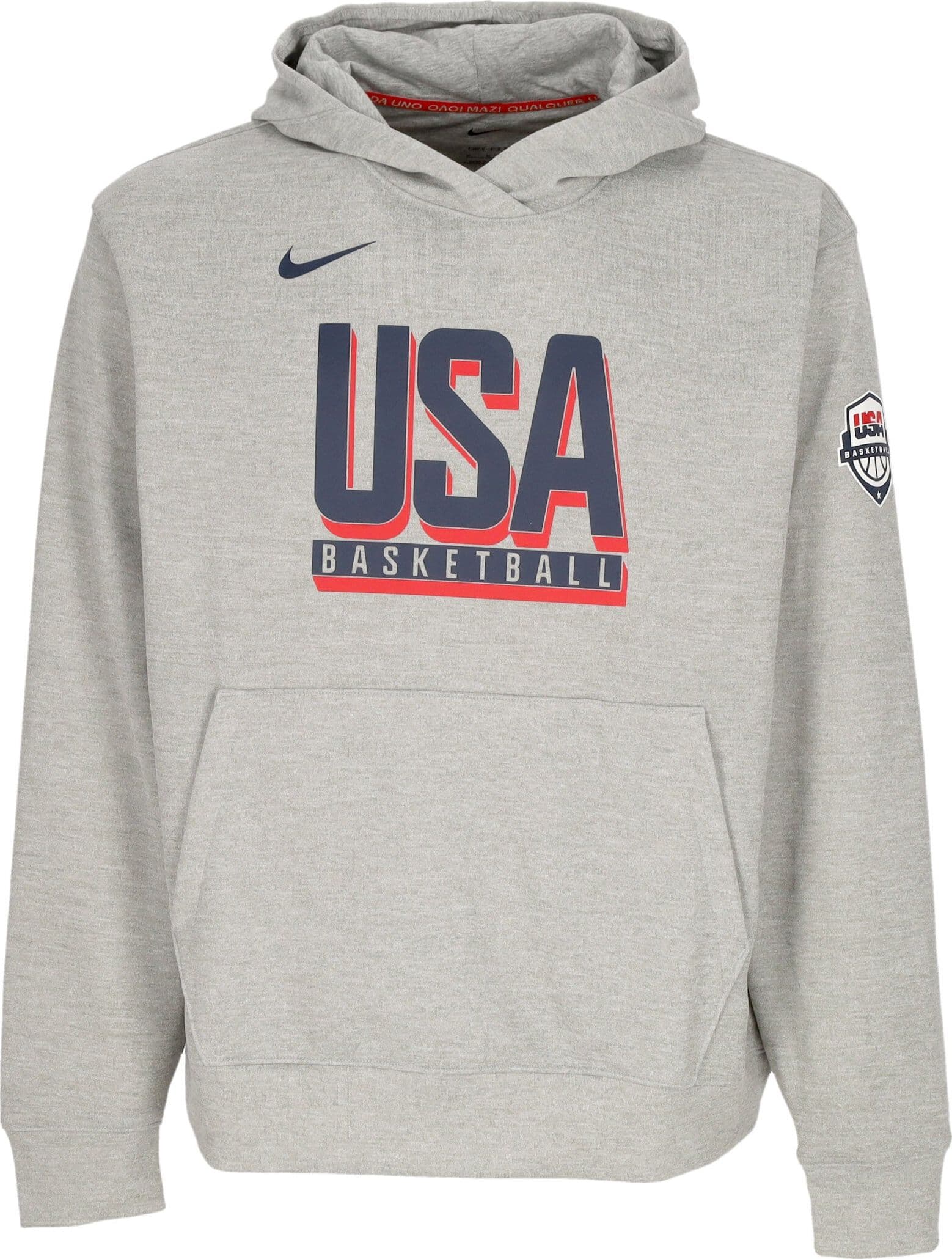 Nike Felpa Leggera Cappuccio Uomo Practice Fleece Basketball Hoodie Team Usa Dk Grey Heather/obsidian da uomo in Felpe con cappuccio Drestige - Casamassima, commercioVirtuoso.it