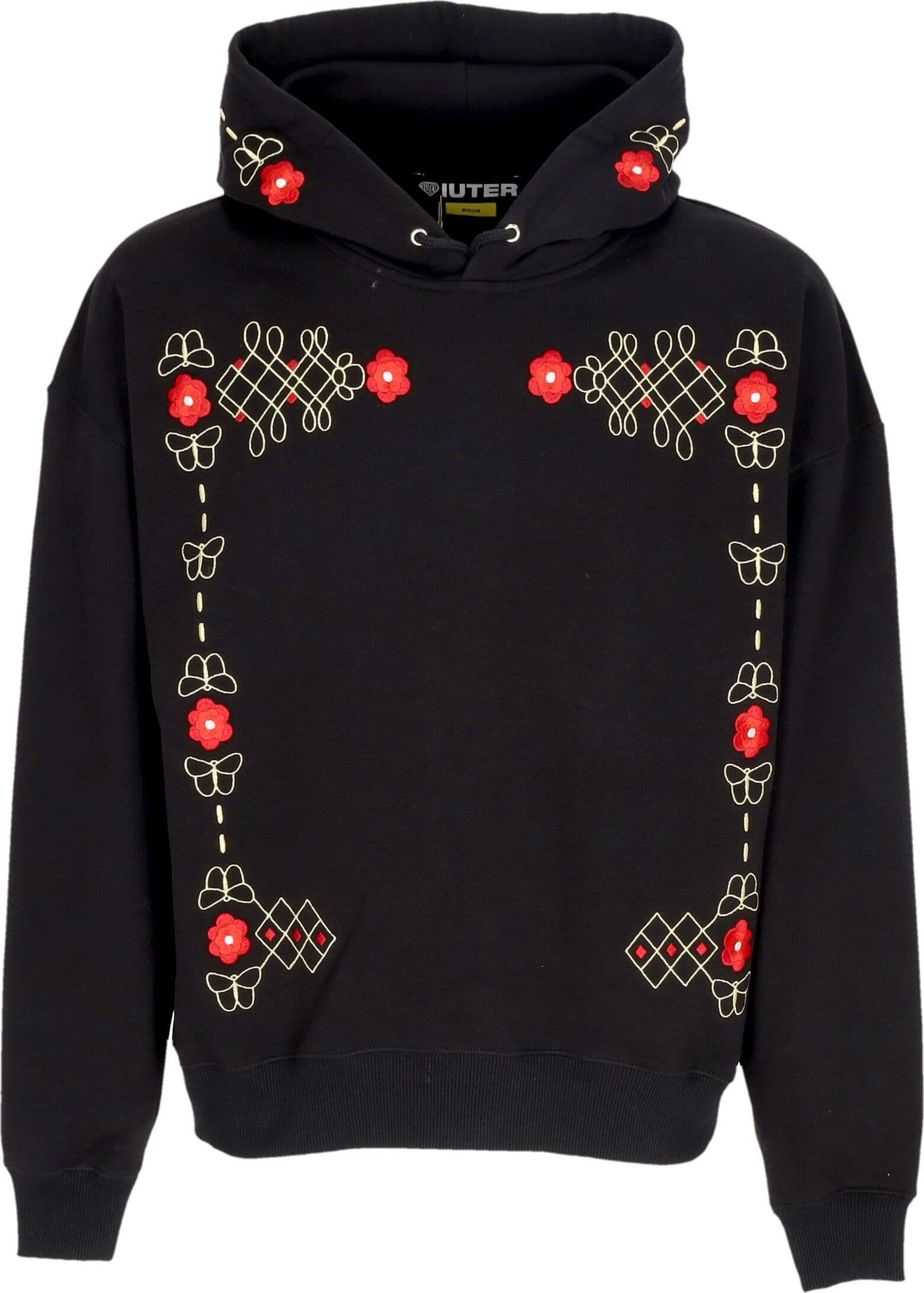 IUTER Felpa Leggera Cappuccio Uomo Western Hoodie Black da uomo in Felpe con cappuccio Drestige - Casamassima, commercioVirtuoso.it