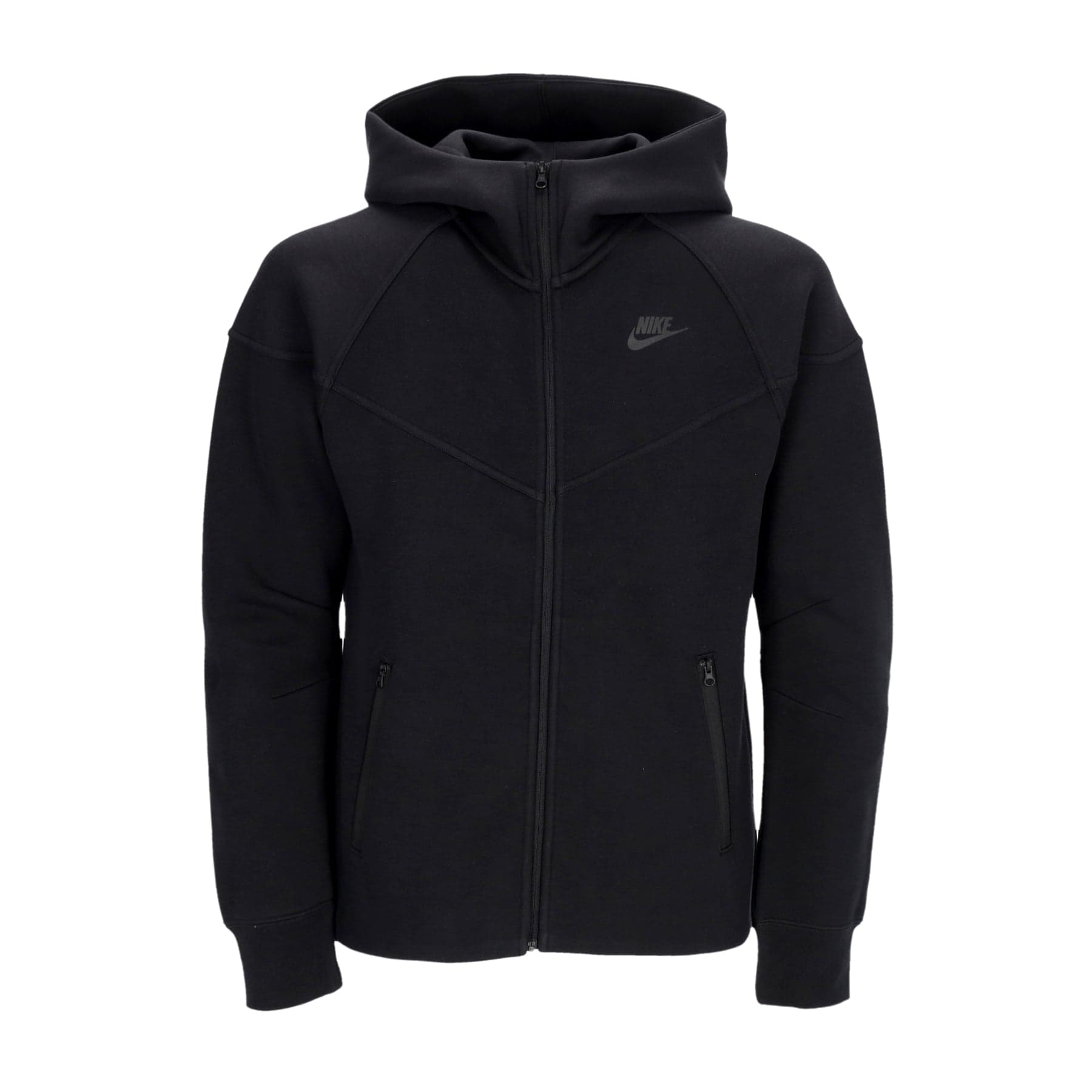 Nike Felpa Leggera Cappuccio Zip Donna W Sportswear Tech Fleece Windrunner Full-zip Hoodie Black/black da donna in Felpe con cappuccio Drestige - Casamassima, commercioVirtuoso.it