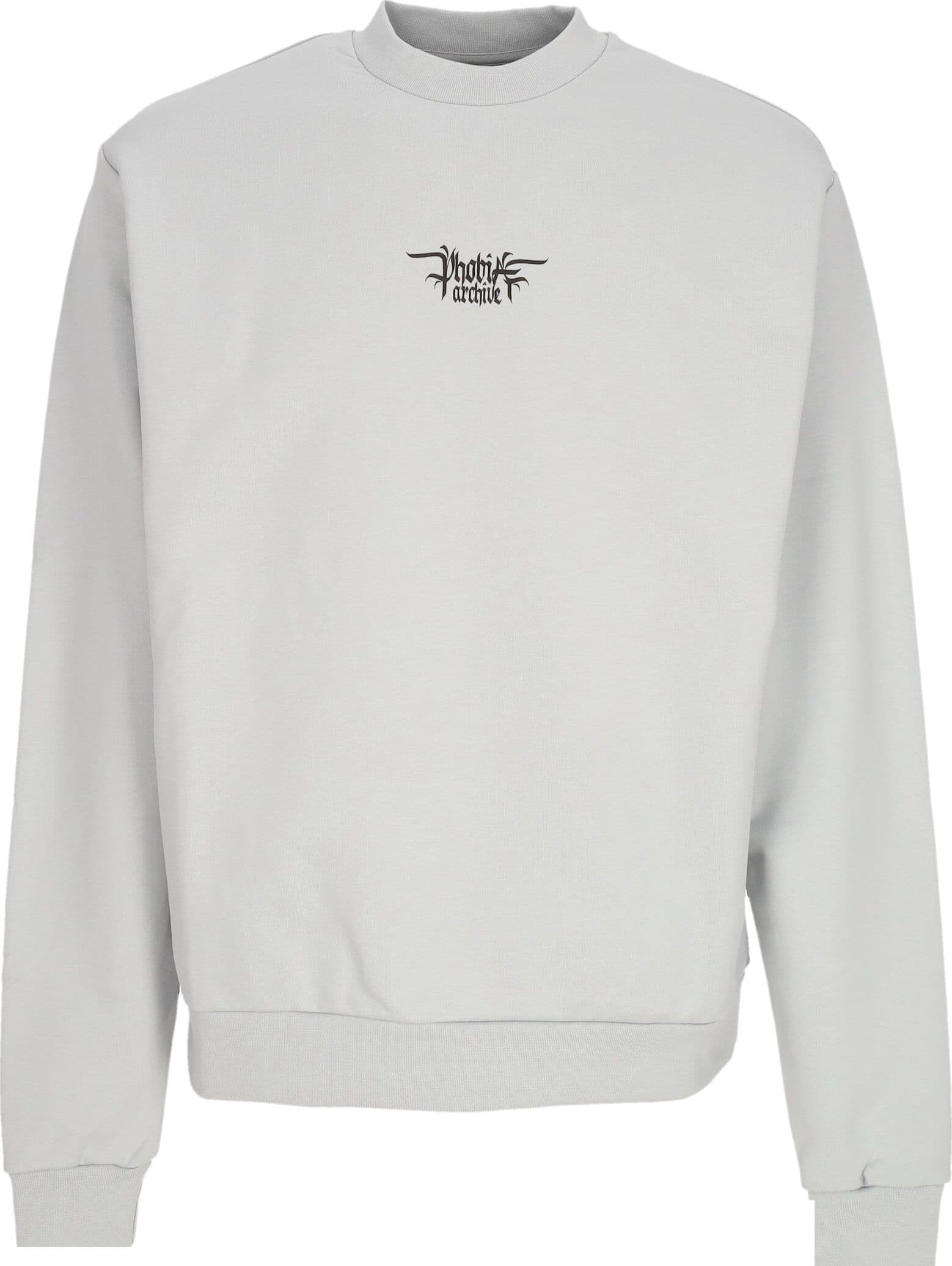 PHOBIA Felpa Leggera Girocollo Uomo Foggy Logo Crewneck Grey da uomo in Maglioni Drestige - Casamassima, commercioVirtuoso.it