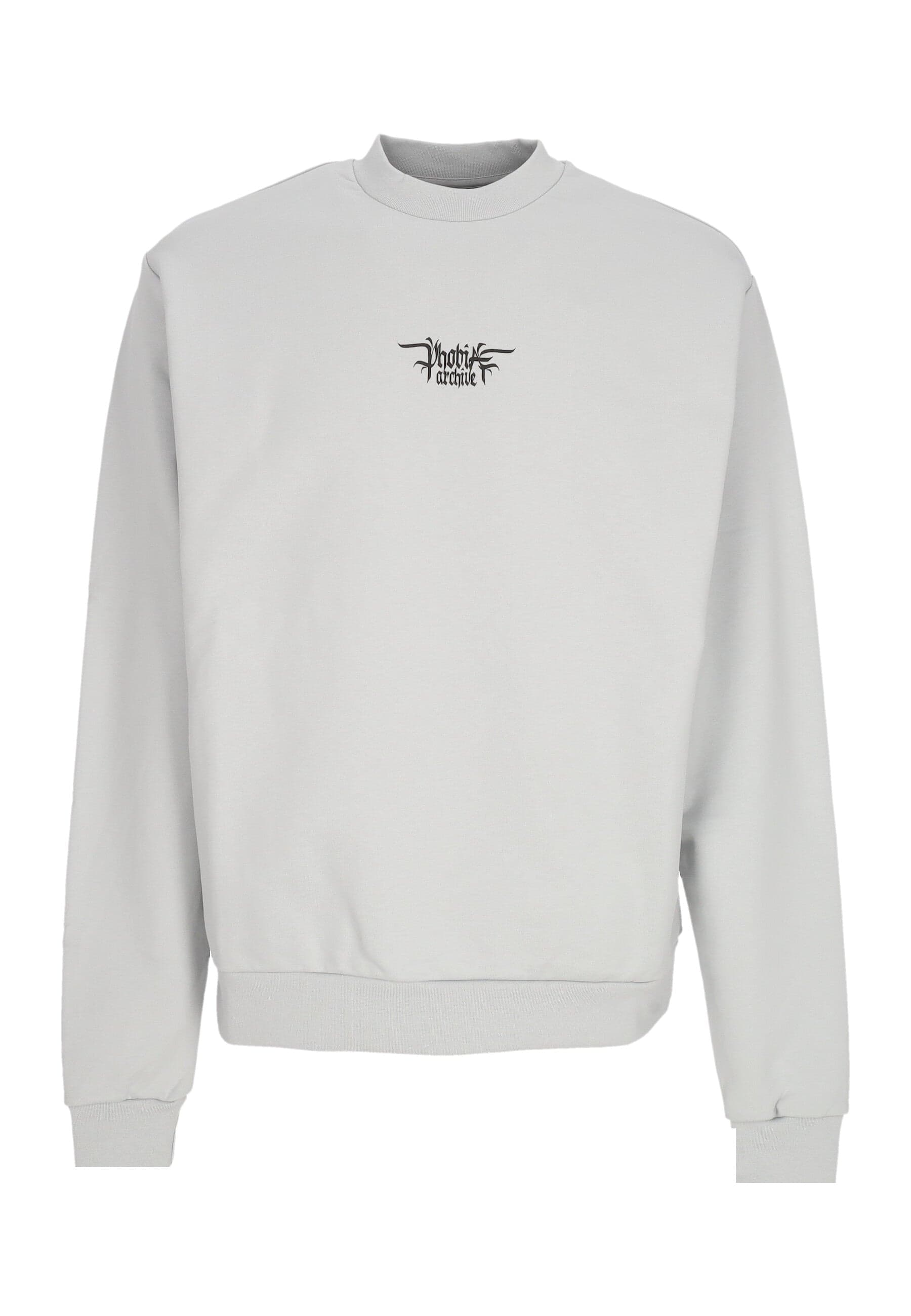 PHOBIA Felpa Leggera Girocollo Uomo Foggy Logo Crewneck Grey da uomo in Maglioni Drestige - Casamassima, commercioVirtuoso.it