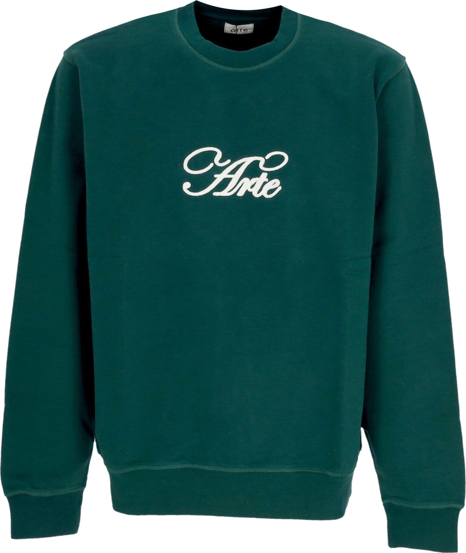 ARTE Felpa Leggera Girocollo Uomo Logo Crewneck Green da uomo in Felpe senza cappuccio Drestige - Casamassima, commercioVirtuoso.it