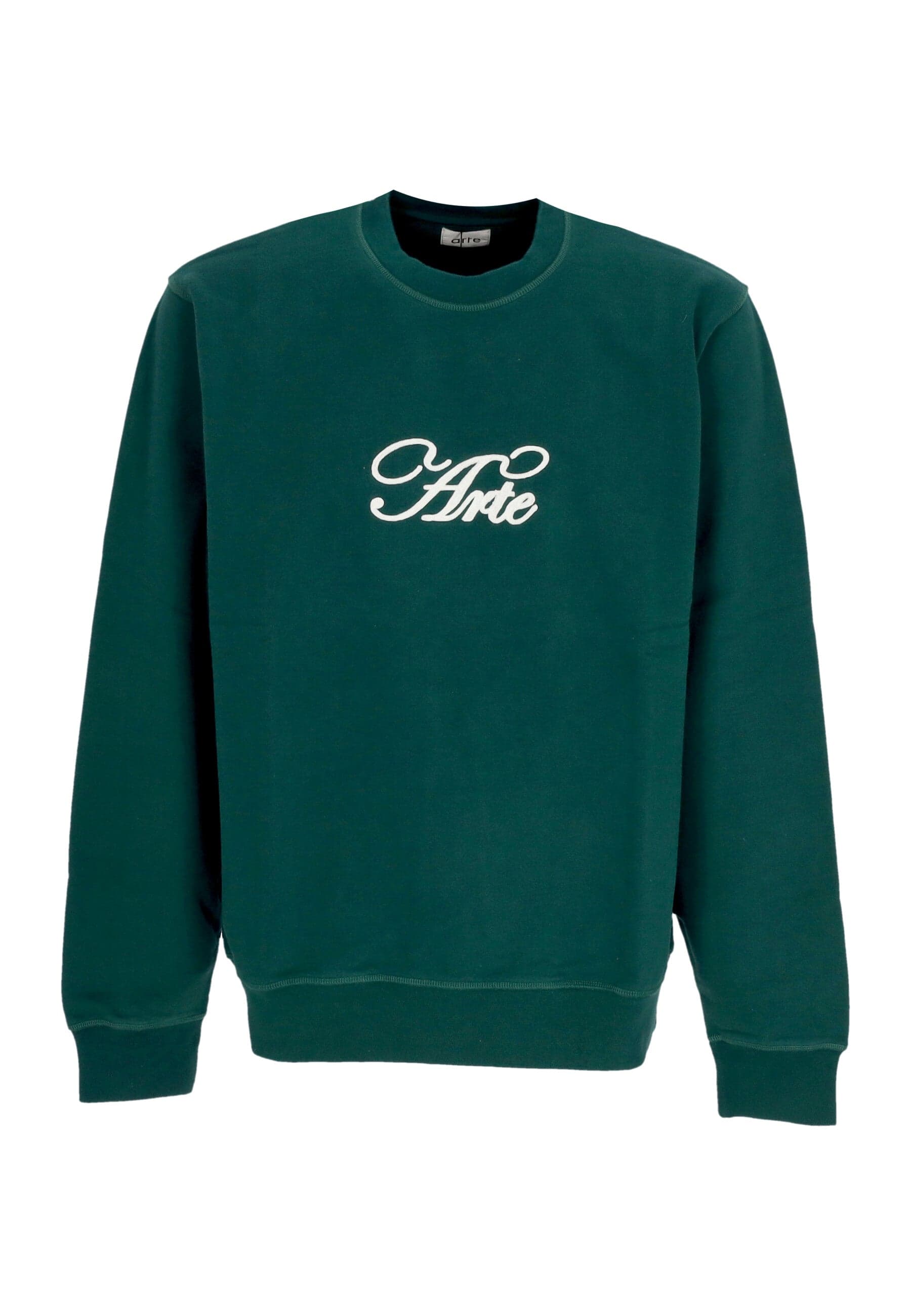 ARTE Felpa Leggera Girocollo Uomo Logo Crewneck Green da uomo in Felpe senza cappuccio Drestige - Casamassima, commercioVirtuoso.it