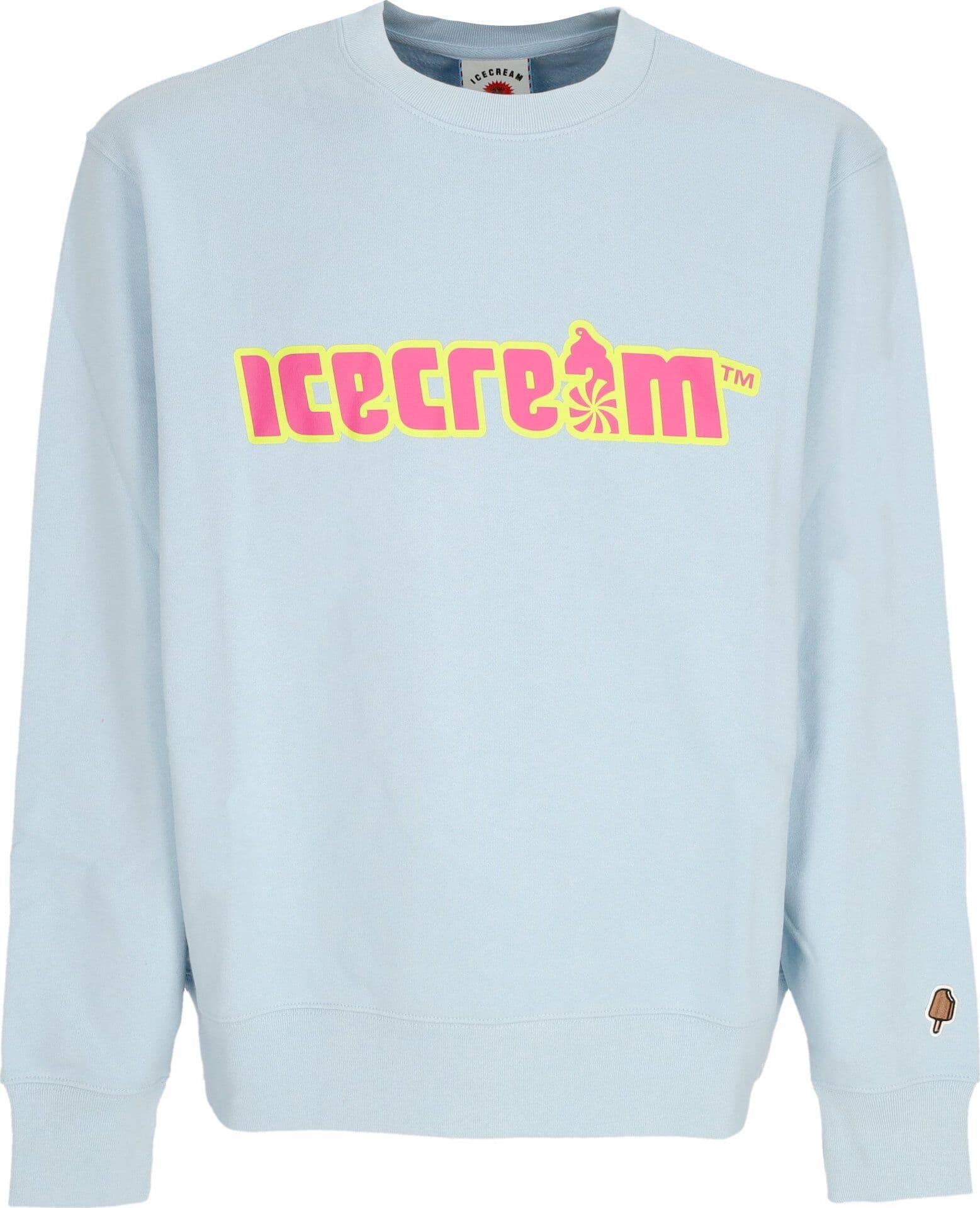 ICE CREAM Felpa Leggera Girocollo Uomo Soft Serve Crewneck Blue da uomo in T-shirt Drestige - Casamassima, commercioVirtuoso.it