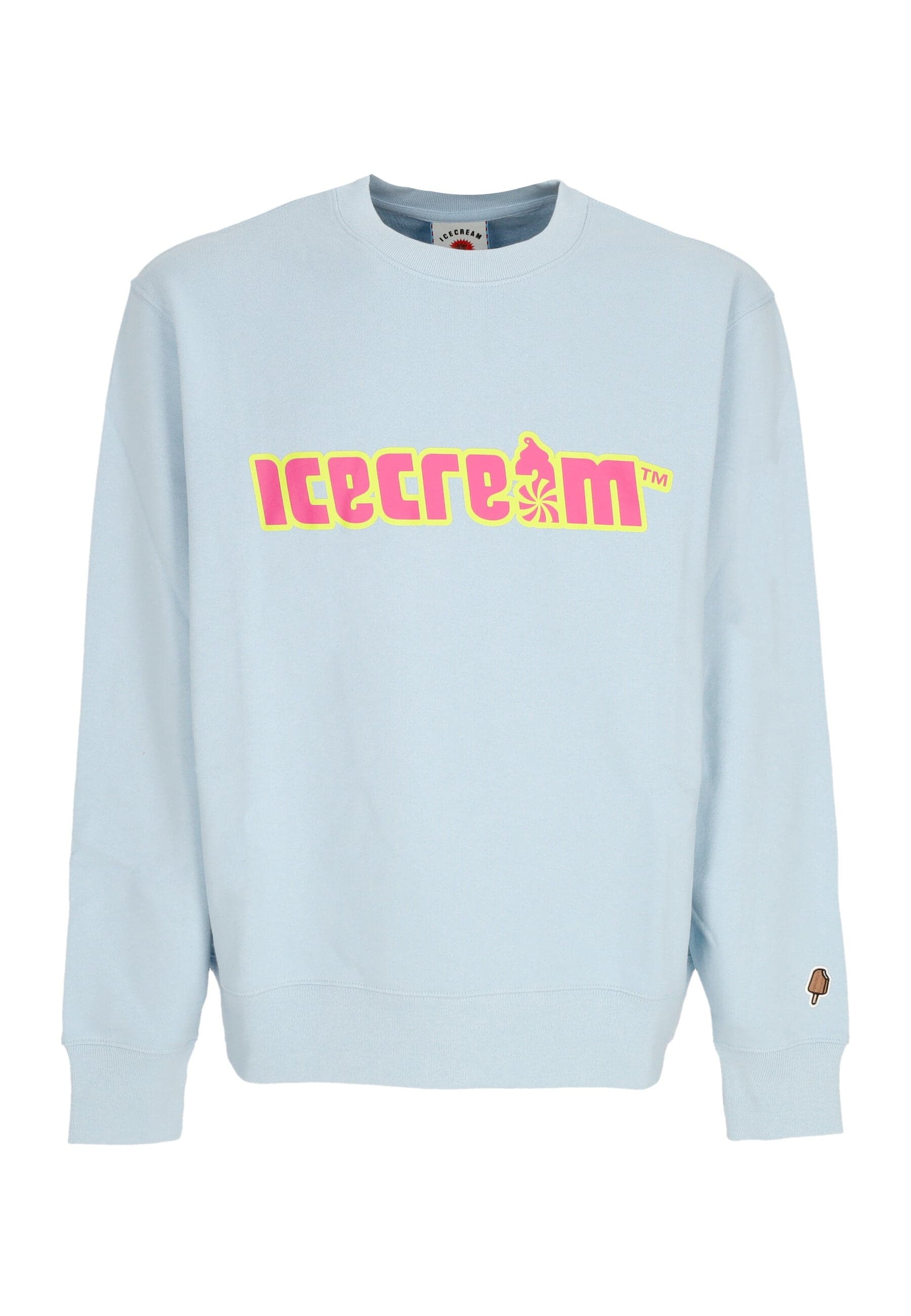 ICE CREAM Felpa Leggera Girocollo Uomo Soft Serve Crewneck Blue da uomo in T-shirt Drestige - Casamassima, commercioVirtuoso.it