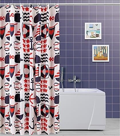 FERIDRAS-187071-Tenda-Doccia,-Poliestere,-Multicolore,-5x240x200-cm
