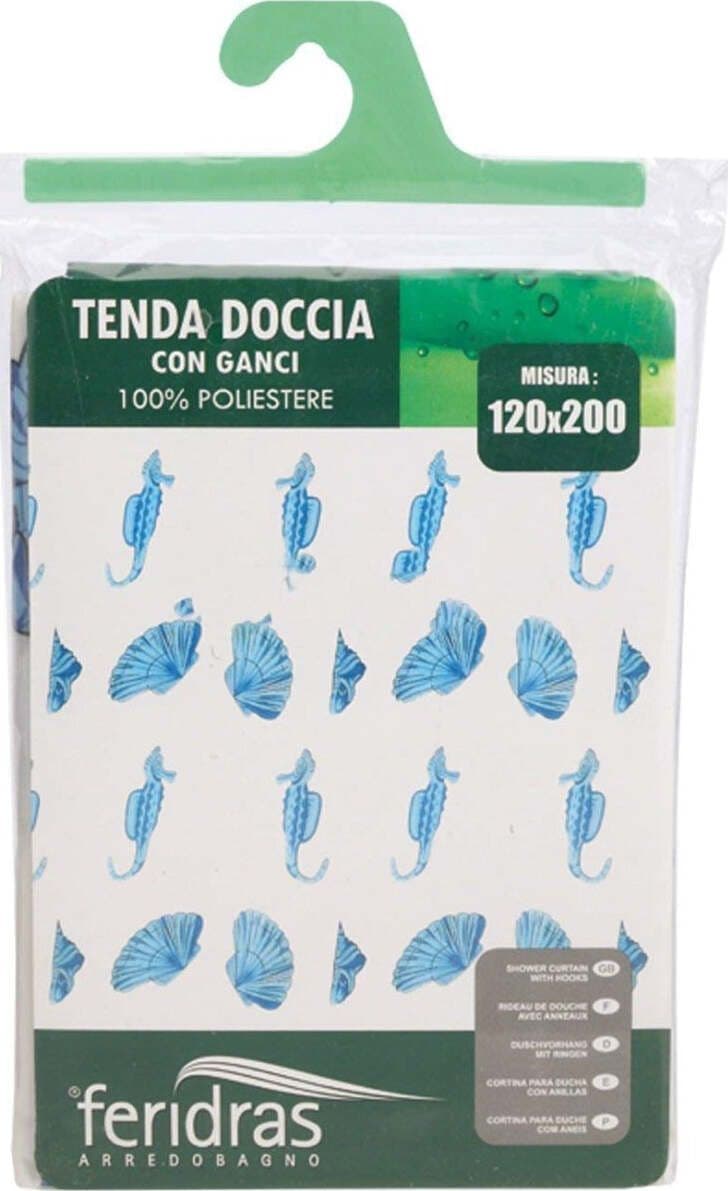 Feridras-Tenda-Doccia-Multicolore-Con-Ganci-In-Polyestere-120X200Cm
