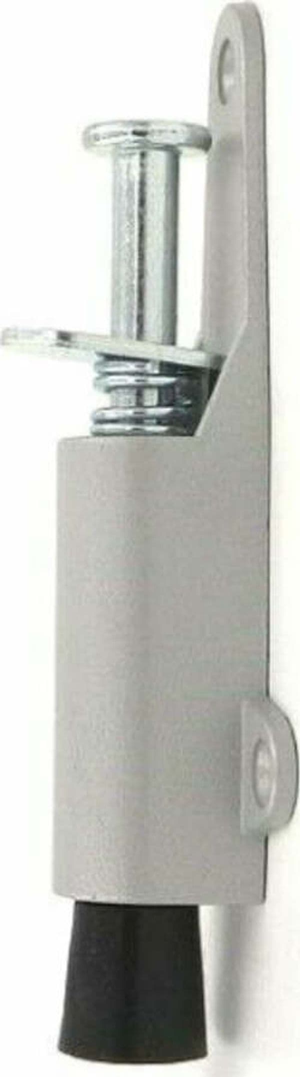FERMAPORTA-A-PEDALE-130MM---VERNICIATO-COLORE-ARGENTO