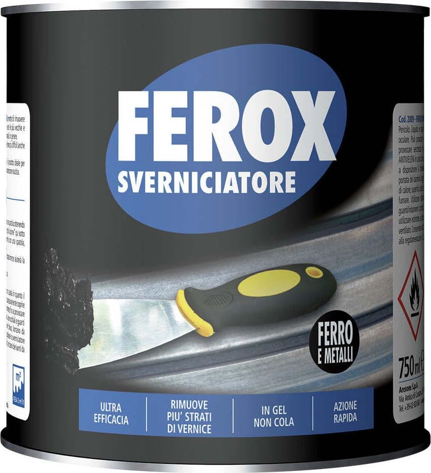Ferox Sverniciatore Ferro e Metalli ml 750