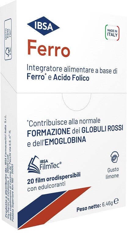 Ferro ibsa 20film orodispersib in Vitamina B12 Clubfarma - Melilli, commercioVirtuoso.it