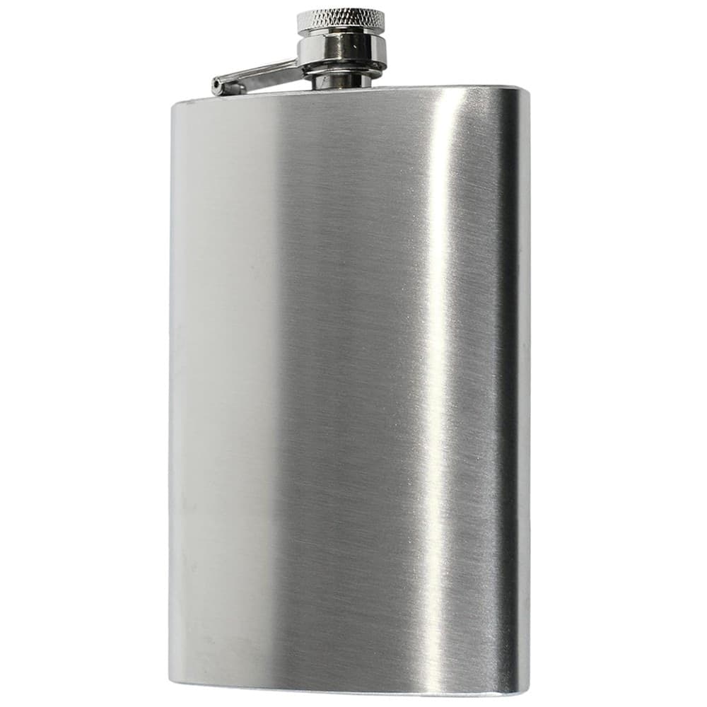 FIASCHETTA BOTTIGLIETTA IN ACCIAIO INOX DA 177 ML 6 ONCE TASCABILE ERGONOMICO in Fiaschette Trade Shop italia - Napoli, commercioVirtuoso.it