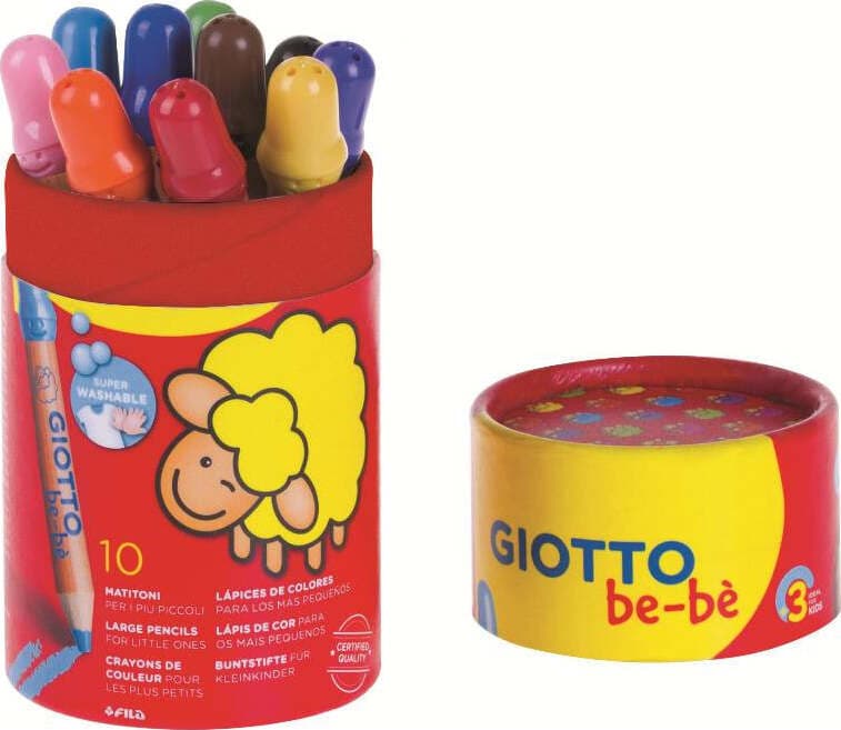 Fila-Barattolo-Giotto-Be-bè-10-Matitoni