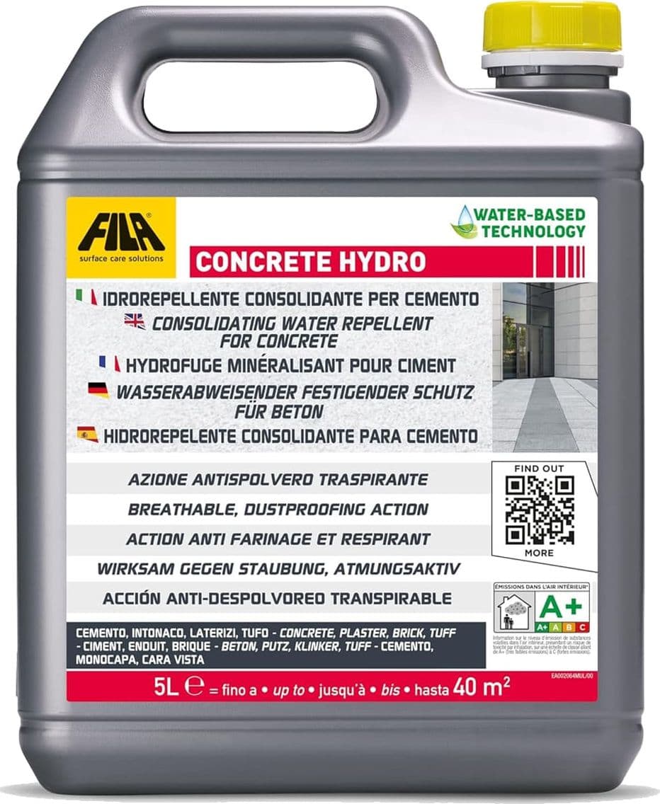 FILA-CONCRETE-HYDRO-LT.5-idrorepellente-consolidante-per-cemento
