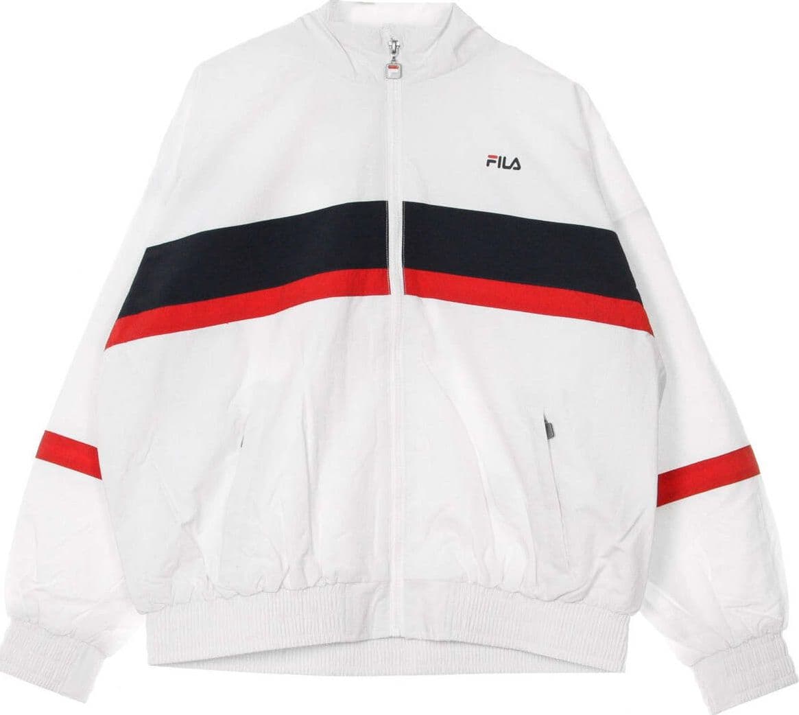 FILA-Giacca-a-Vento-Donna-Kaya-Bright-White/black-Iris/true-Red-da-donna