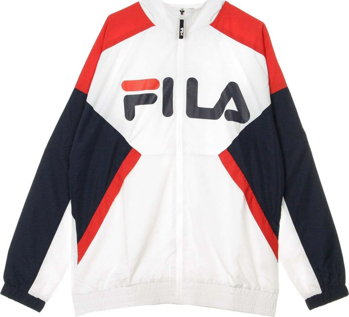 FILA-Giacca-Tuta-Uomo-Oliviero-White-da-uomo