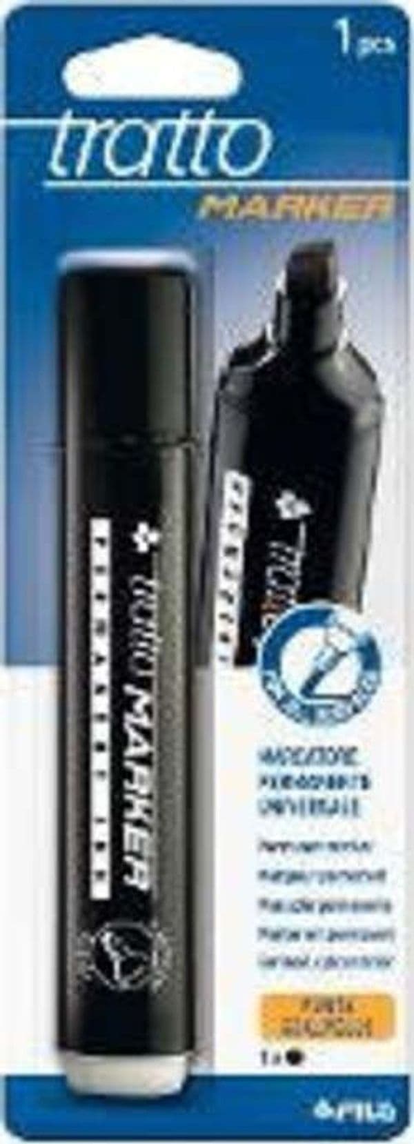 FILA-Pennarello-indelebile-TRATTO-MARKER-Nero