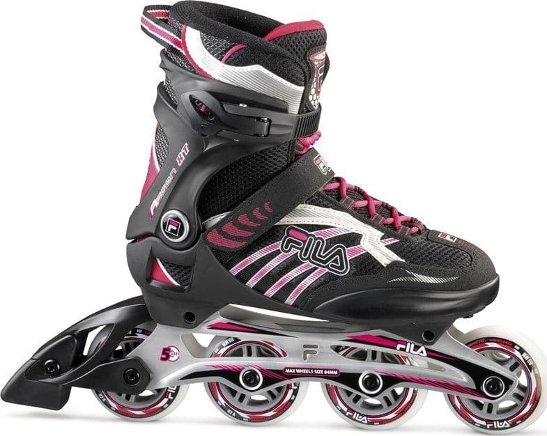 Fila-Skates-Argon-XT-Lady-Black/Rubin-Red