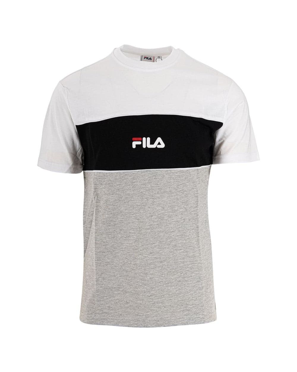 Fila T-shirt Uomo A Maniche Corte Bianca Nera E Grigia Melange Con Logo A Vista 100% Cotone Moda/Donna/Abbigliamento/T-shirt top e bluse/T-shirt Kanal 32 - Santa Maria di Licodia, Commerciovirtuoso.it