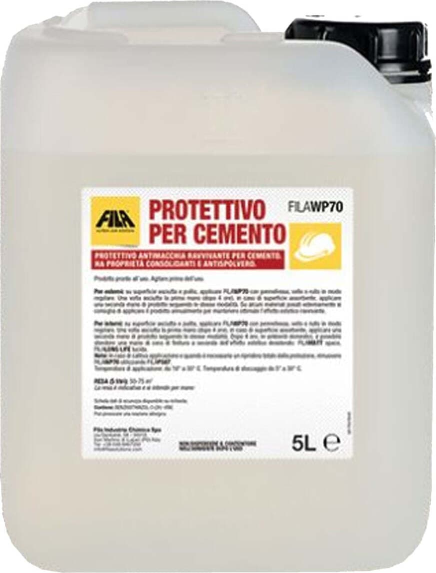 FILA WP70 LT.5 protettivo antimacchia ravvivante per cemento