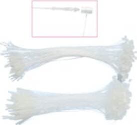 Fili manuali di sicurezza - 225 mm - trasparente - Lebez - conf. 1000 pezzi Cancelleria e prodotti per ufficio/Archivio ufficio e accessori per scrivania/Etichette divisori per schedario e timbri/Etichette ed etichette adesive/Etichette per prezzatrici Eurocartuccia - Pavullo, Commerciovirtuoso.it