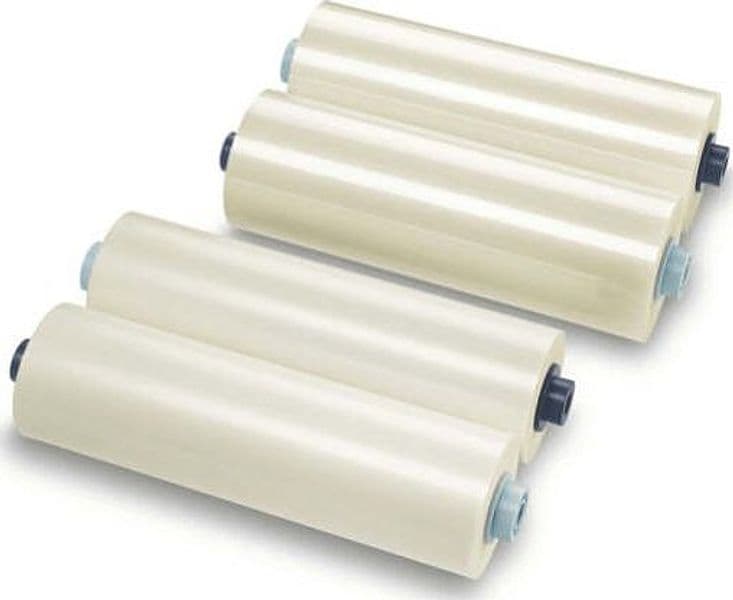 Film per plastificazione - 305 mm x 60 mt - 125 micron - lucido - GBC - conf. 2 bobine Cancelleria e prodotti per ufficio/Elettronica per ufficio/Accessori/Pouches per plastificatrici Eurocartuccia - Pavullo, Commerciovirtuoso.it