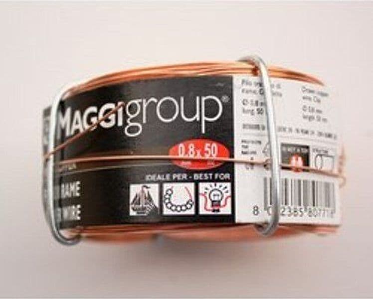 FILO-DI-RAME-0,8mm-x-50mt-MAGGI-GROUP