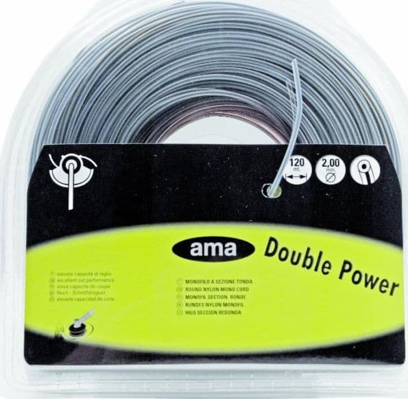 Filo per decespugliatore Double Power da 67m sezione tonda Ø 2,7mm in Lame per seghe potatrici GardenStore - Novellara, commercioVirtuoso.it