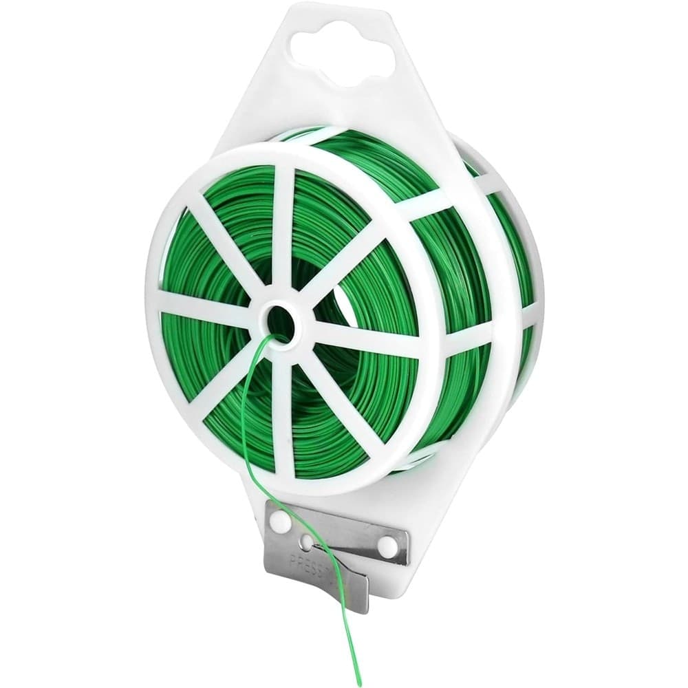 FILO PER RILEGATURA VERDE CON TAGLIERINA INTEGRATA 60 METRI PER PIANTE FIORI in Legami di torsione Trade Shop italia - Napoli, commercioVirtuoso.it