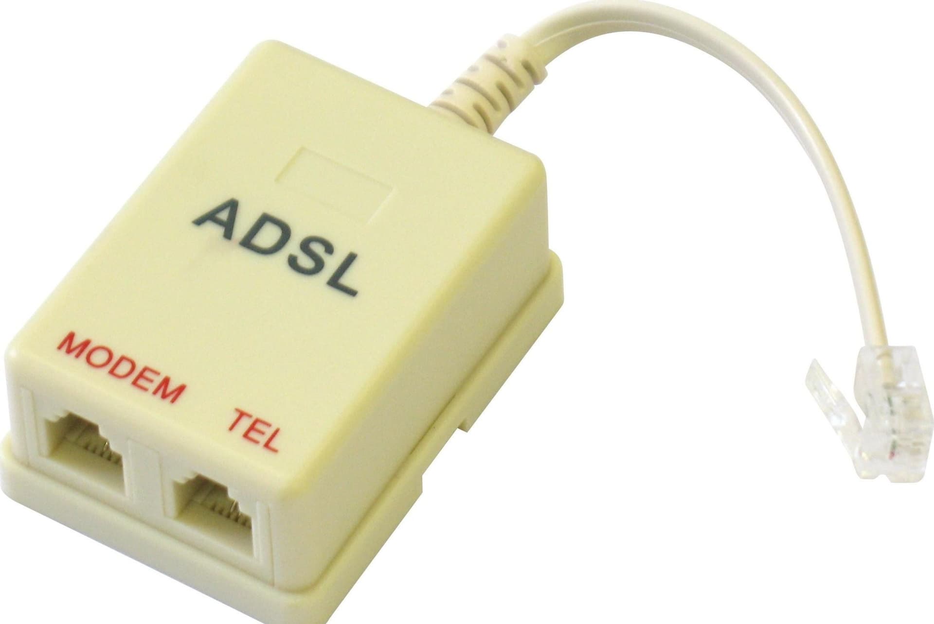 FILTRO ADSL RJ11 TELECOM PLUS Splitter Plug INTERNET Linea FAX Presa Telefonica Elettronica/Home Cinema TV e video/Attrezzatura satellitare/Impianti satellitari/Splitter Trade Shop italia - Napoli, Commerciovirtuoso.it