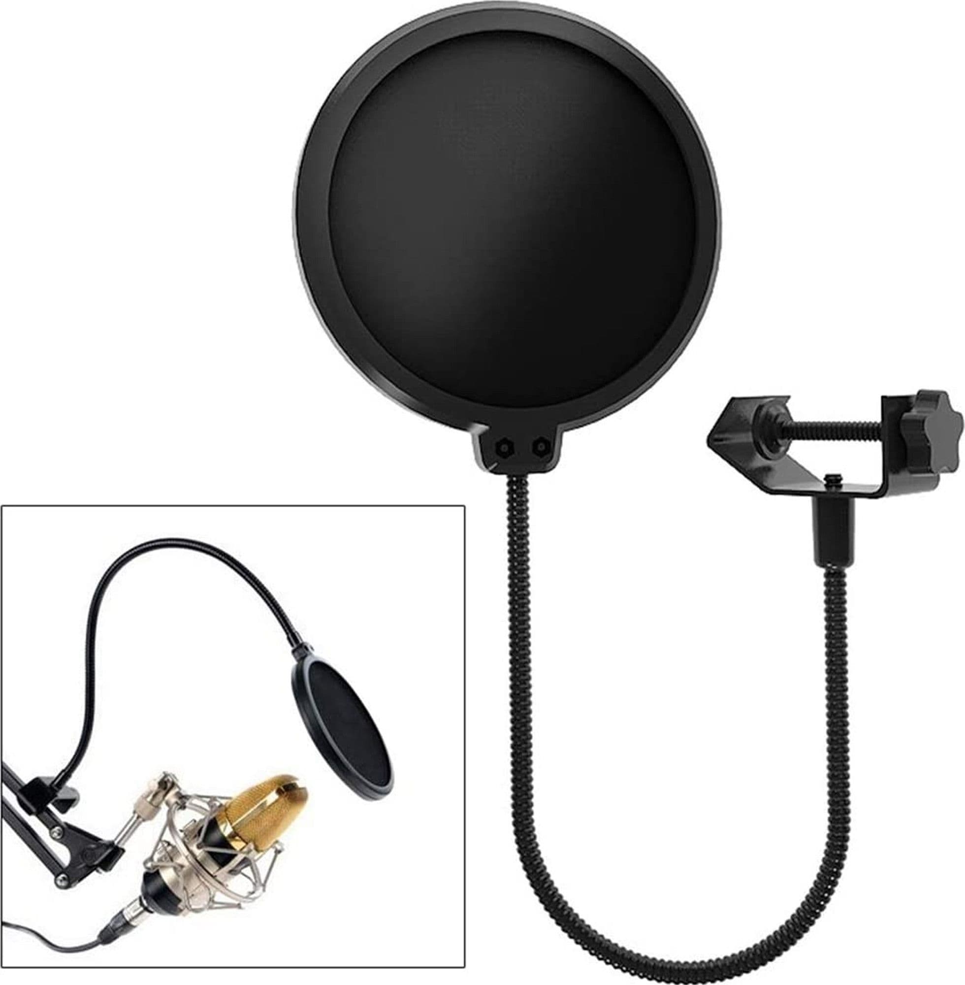 Filtro Pop Per Microfono Q-a193 Pop Sheild Con Clip Di Supporto Base Flessibile Strumenti Musicali/Microfoni/Accessori/Filtri antipop e antivento Trade Shop italia - Napoli, Commerciovirtuoso.it