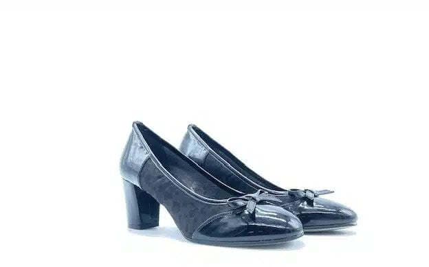 FIORELLA DORO Decollete in ecopelle scamosciata nera in Scarpe col tacco Calzature Durello - Agna, commercioVirtuoso.it
