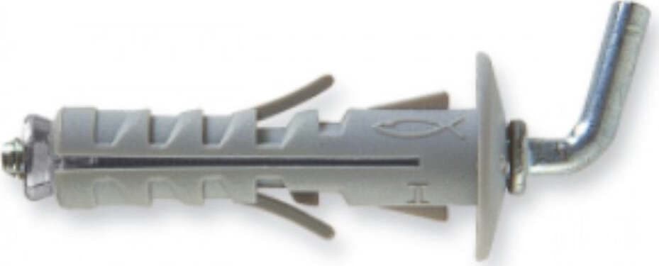 FISCHER---10-TASSELLI-AD-ESPANSIONE-SB-12/8-Y-CON-GANCIO-CORTO---12MM