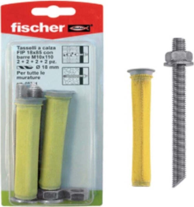FISCHER---2-TASSELLI-A-CALZA-FIS-18X85mm-CON-BULLONE-M10