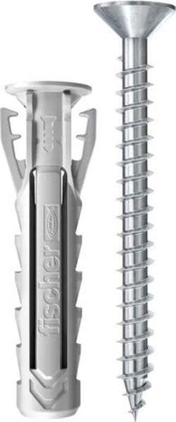 FISCHER-Tasselli-plastica-con-vite-D.-4mm-Sx-Plus-4x20-S-K-567543