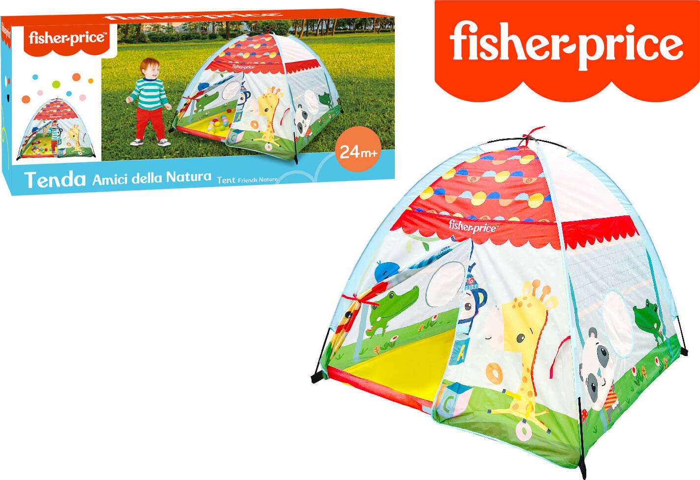 Fisher-Price-Tenda-Amici-della-Natura