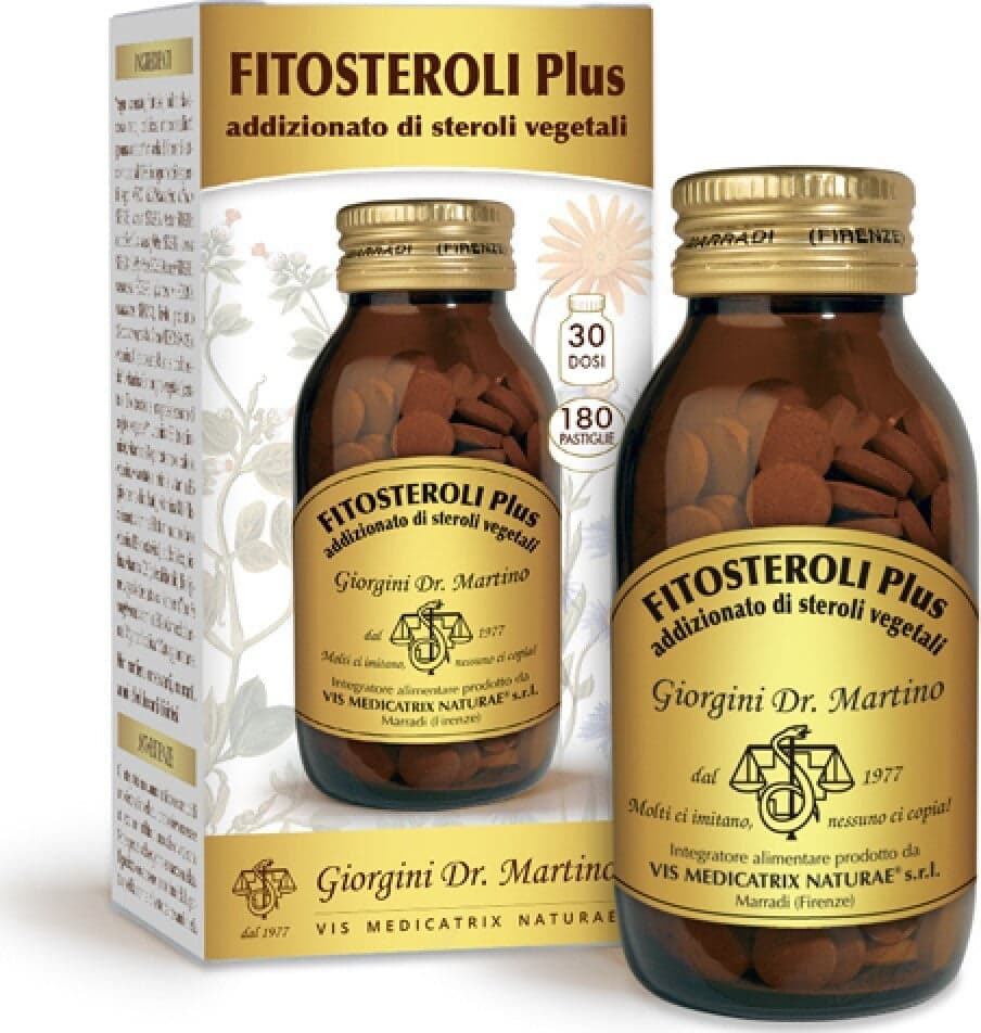 FITOSTEROLI-PLUS-integratore-alimentare-180-pastiglie-Dr.-Giorgini