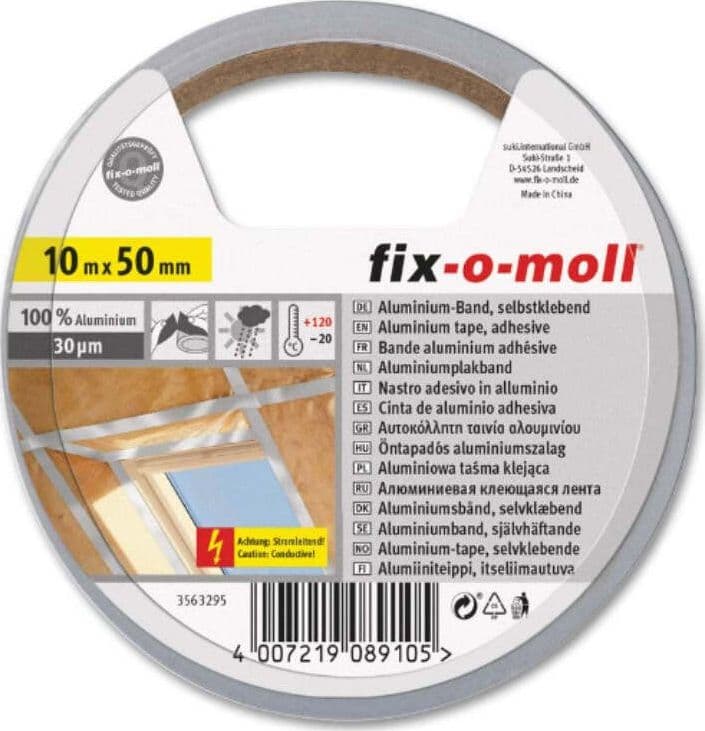 FIX-0-MOLL---10mt-x-50mm---NASTRO-ADESIVO-SIGILLANTE-IN-ALLUMINIO-PER-RIPARAZIONI---COLORE-ARGENTO