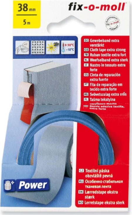 FIX-0-MOLL---5mt-x-38mm---NASTRO-ADESIVO-TELATO-EXTRA-FORTE-PER-RIPARAZIONI---COLORE-BLU