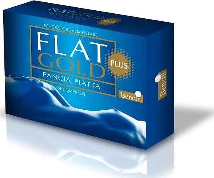 Flat-Gold-Plus-integratore-alimentare-24-compresse-Benefit
