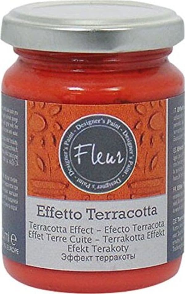 FLEUR-DESIGNER'S-PAINT-EFFETTO-TERRACOTTA-130ML-TUSCANY-RED