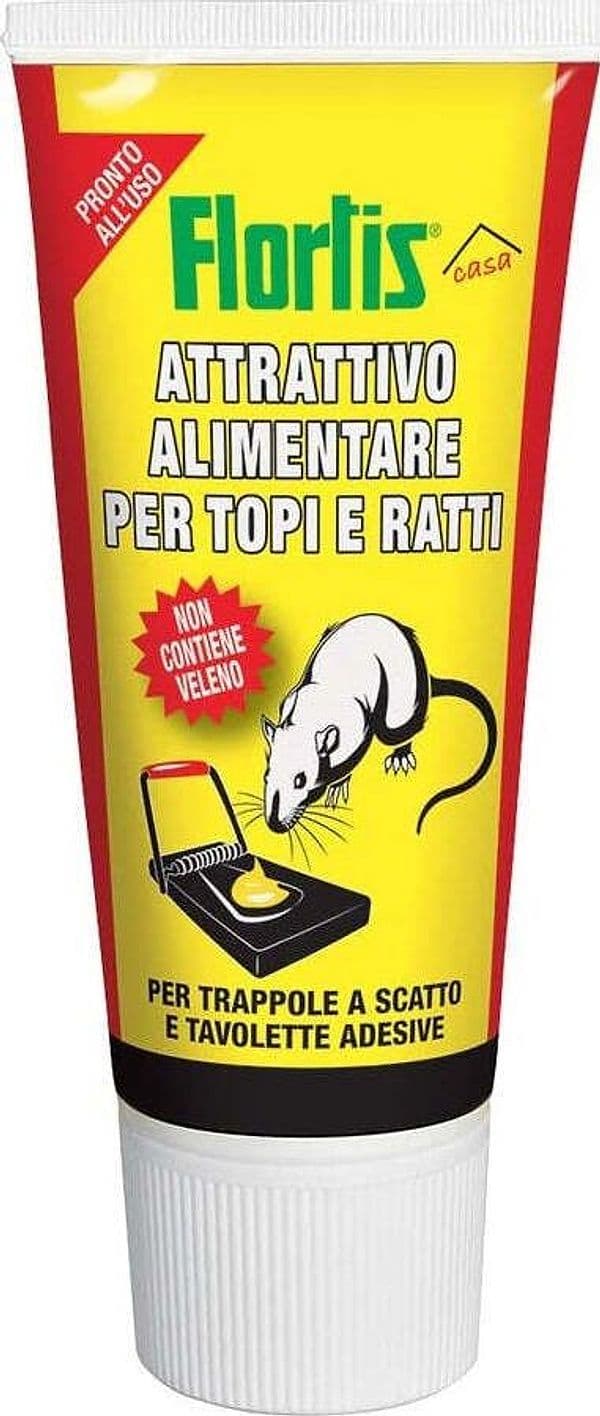 FLORTIS---100gr---ESCA-ATTRATTIVA-ALIMENTARE-PER-TOPI-E-RATTI---NON-CONTIENE-VELENO