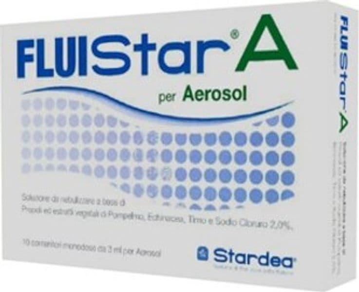 FLUISTAR A 10 MONODOSE DA 3 ML PER AEROSOL