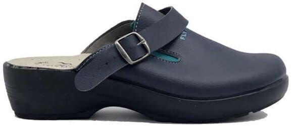 FLY FLOT ciabatte donna blu con fibia 2 in Pantofole Calzature Durello - Agna, commercioVirtuoso.it