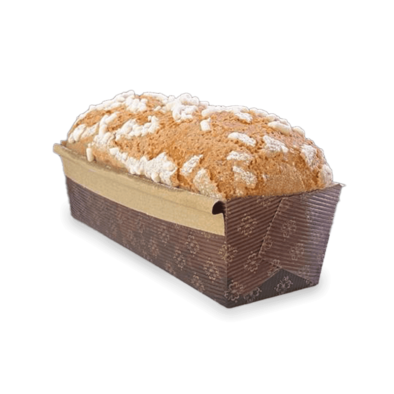 Focaccia Dolce Bauletto Gran Paradiso Con Vaniglia E Glassa Amaretto
