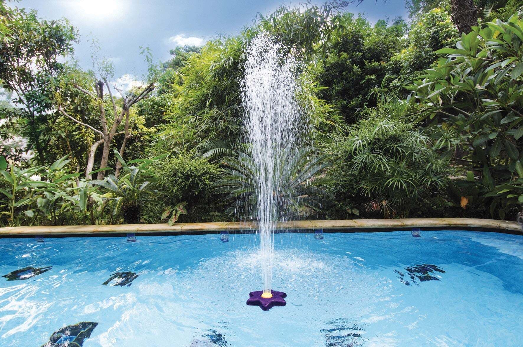 FONTANA A FIORE K737CBX PER PISCINE Giardino e giardinaggio/Decorazioni per il giardino/Stagni e giardini acquatici/Fontane Ferus - Montoro, Commerciovirtuoso.it