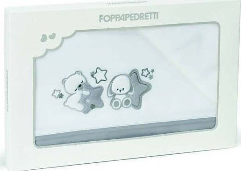 Foppapedretti Set Lenzuola per Lettino 3 Pezzi Sopra-Sotto-Federa Set Lenzuola Con Disegni Fantasia Casa e cucina/Tessili per la casa/Biancheria per la cameretta/Lenzuola e federe/Set di lenzuola e federe Sanitaria Gioia del Bimbo - Villa San Giovanni, Commerciovirtuoso.it