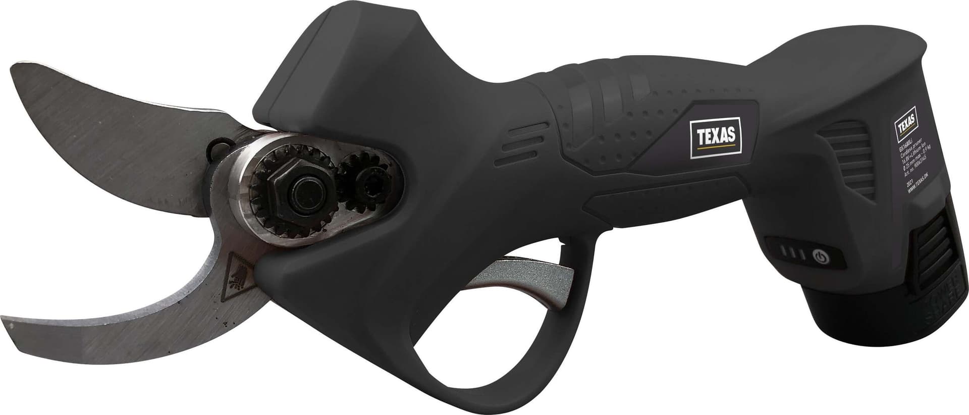 Forbice Potatura Professionale a Batteria Texas Gs1680li 16.8v Con Batteria, Caricabatteria E Set Attrezzi Manutenzione Inclusi Fai da te/Utensili elettrici e a mano/Attrezzi da giardinaggio/Forbici e cesoie per potatura Ferus - Montoro, Commerciovirtuoso.it