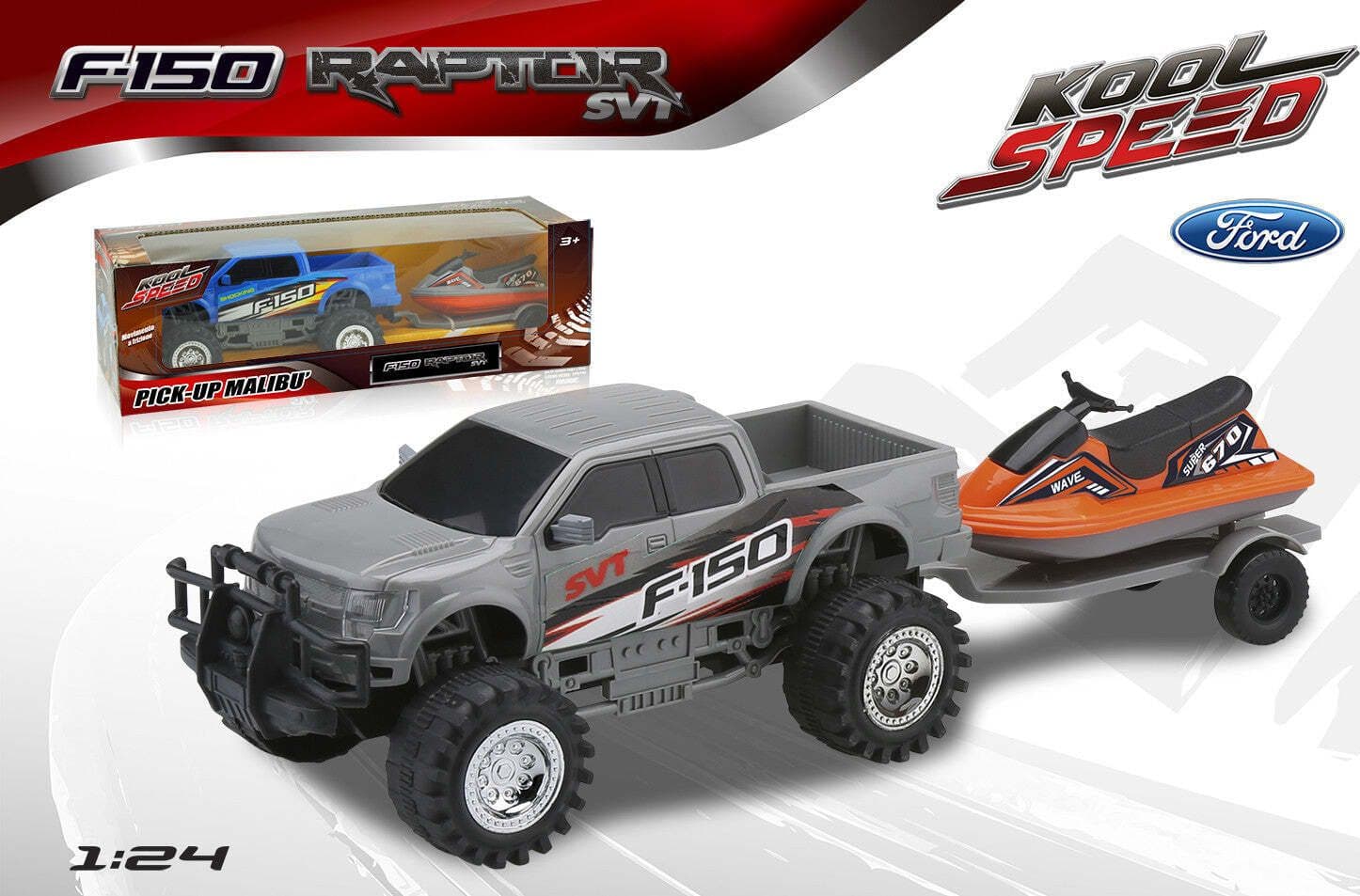 Ford-Pick-Up-F150-e-Acqua-Scooter-frizione-Kool-Speed